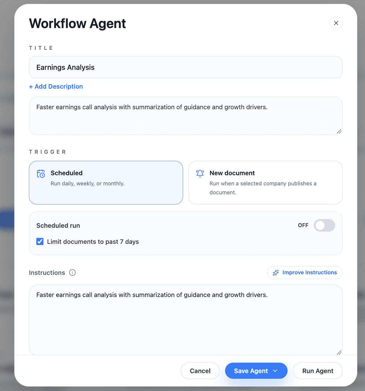 Workflow Automations and AI Agents — visual